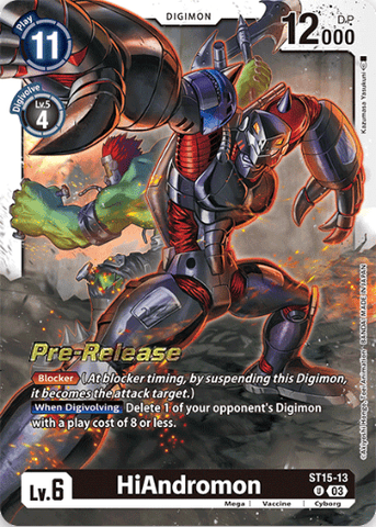 HiAndromon - ST15-13 - U - Foil (Pre-Release)